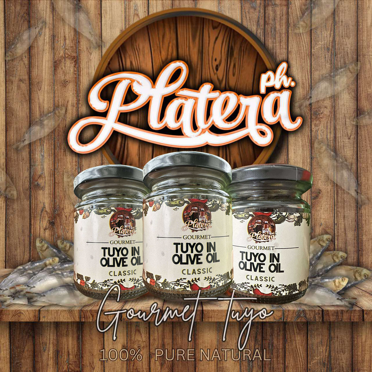 Platera PH Gourmet Tuyo (200 g)